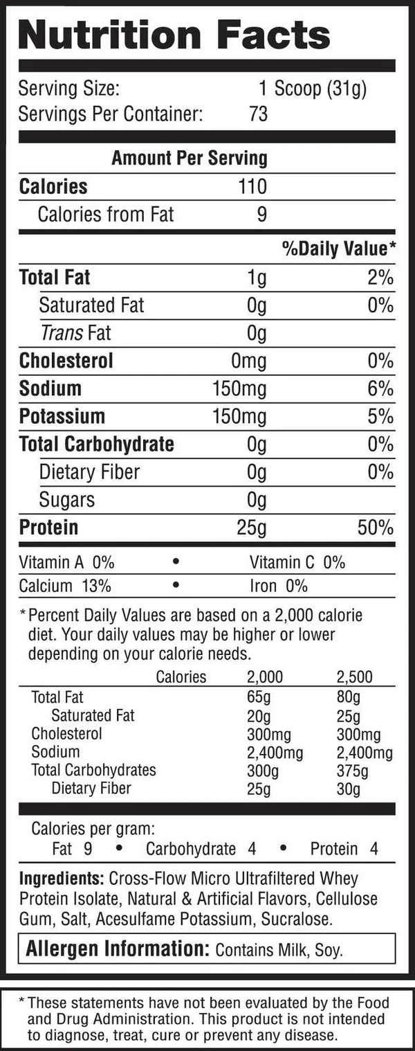 Labrada Nutrition ISO LeanPro - Vanilla - 5 lbs