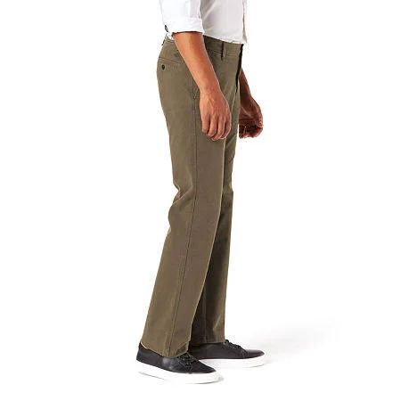 Dockers Men's Straight Fit 360 Flex Ultimate Chino Pants - Leather Brown 34x34