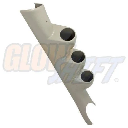 GlowShift Taupe Triple Pillar Pod for 2003-2009 Dodge Ram Cummins Com