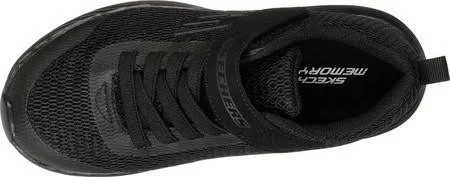 Skechers Boys Dyna-Lite Athletic Shoes Black 1 M