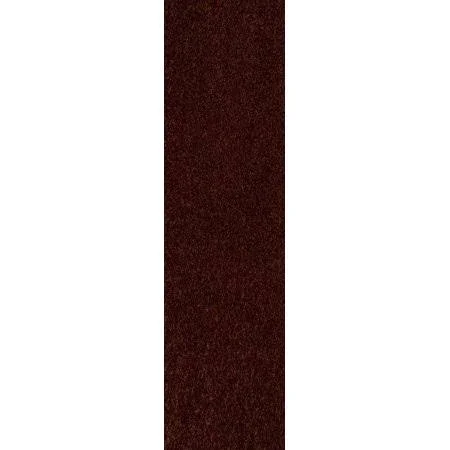 Home Queen Solid Chocolate Color Custom Size Runner 2& x 30& - Area Rug - Brown