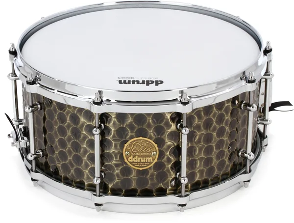 ddrum Dios Hand Hammered Bronze Snare Drum