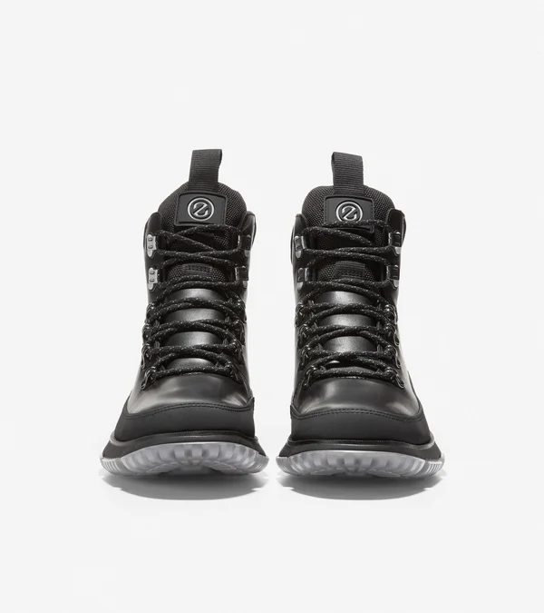 Cole Haan 4.Zerogrand Hiker WP Men's Boots 9416159 - 9.5 W - Wide - Black