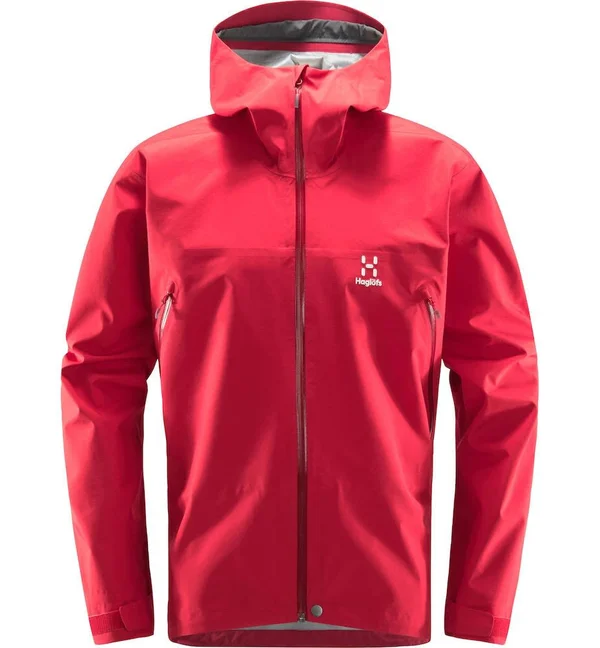 Hagl鰂s Roc GORE-TEX Jacket Scarlet Red - S