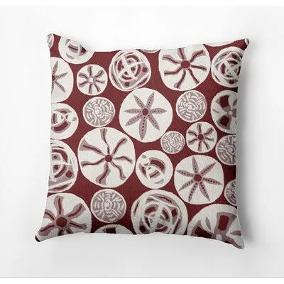 Rectangular Cotton Pillow Cover & Insert Dovecove Color: Rust, Size: 20x22 x 20x22