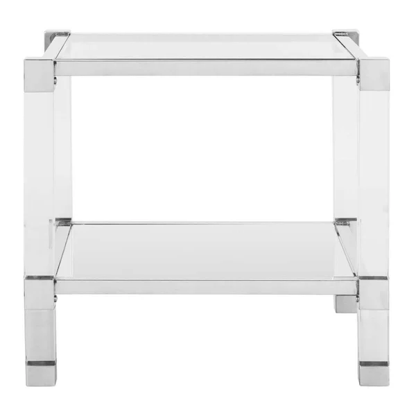 Safavieh Angie Acyrlic End Table, Silver