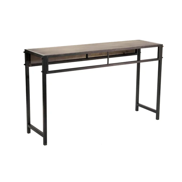 Tripar 29.75x22 Bronze and Black Modern Rectangular Solid Console Table