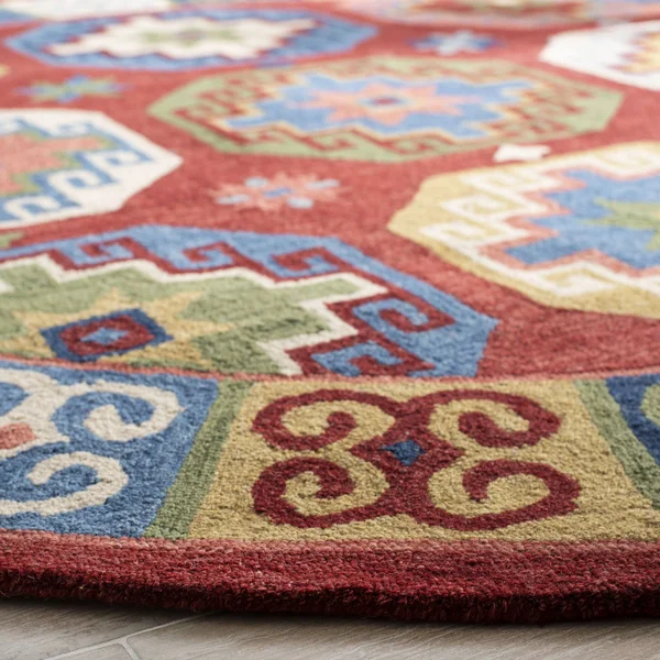 Safavieh Aspen Rug Collection APN802Q - Red, Blue - 8' x 10'