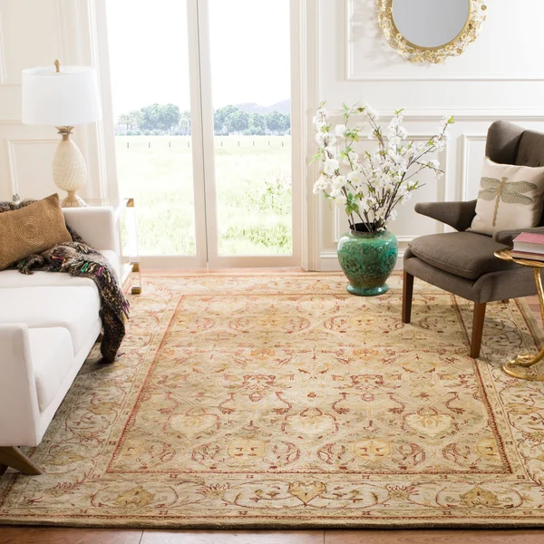 Safavieh Persian Legend PL819G Moss - Beige Rug 7&6x22 x 9&6x22 Rectangle
