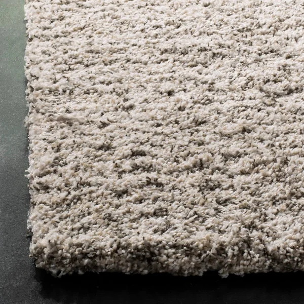 Safavieh Hudson Shag SGH330A Ivory/Grey 7& x 7& Round Area Rug