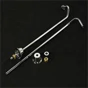 Barclay 5576-CP Offset Bath Supplies 1/2OD Polished Chrome