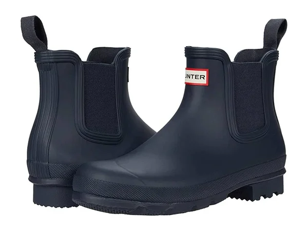 Hunter Original Chelsea Men's Rain Boots Navy : 8 M