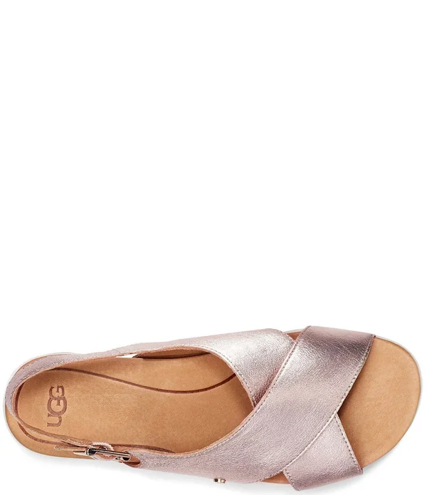 Ugg Kamile (Blush Metallic) Women's Sandals