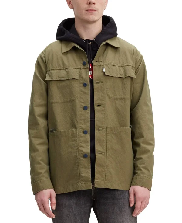 Levi&s Men's Workwear Trucker Jacket - Olive