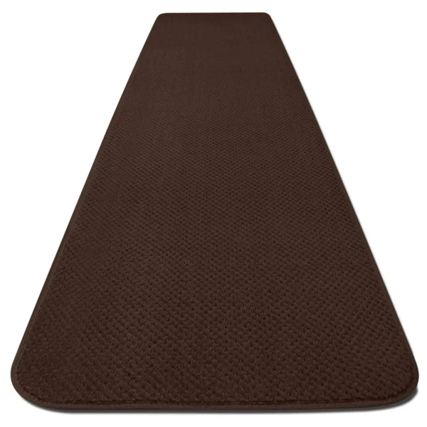 Skid-Resistant Carpet Runner - Chocolate Brown - 20 ft. x 27 in. - Many Other Sizes to Choose from