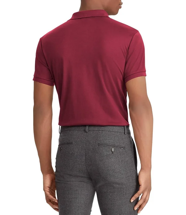 Polo Ralph Lauren Men's Big & Tall Classic Fit Soft Cotton Polo - Cabana Blue