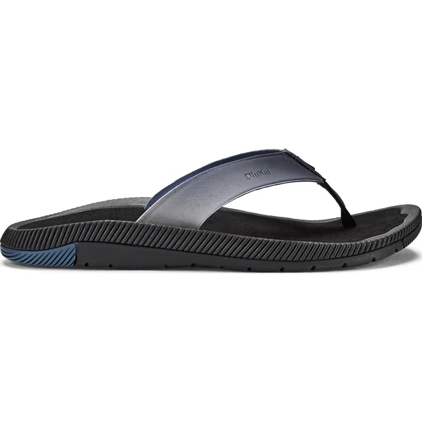 Olukai Welo (Trench Blue/Black) Men's Sandals