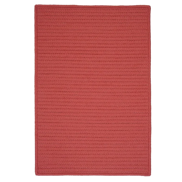 Colonial Mills Simply Home Solid H104 Terracotta 8& x 10& Area Rug