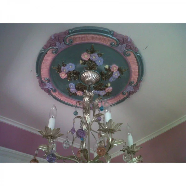 Ekena Millwork Attica with Rose Ceiling Medallion - ShopLadder
