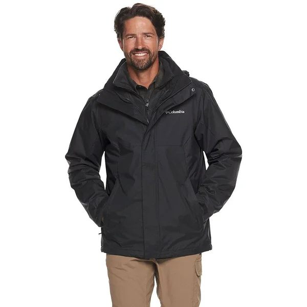 Columbia Men's Eager Air interchange Jacket in Black