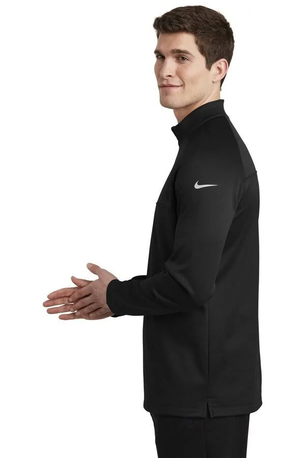 Nike NKAH6254 Therma-Fit 1/2-Zip Fleece Black/ Black Xs