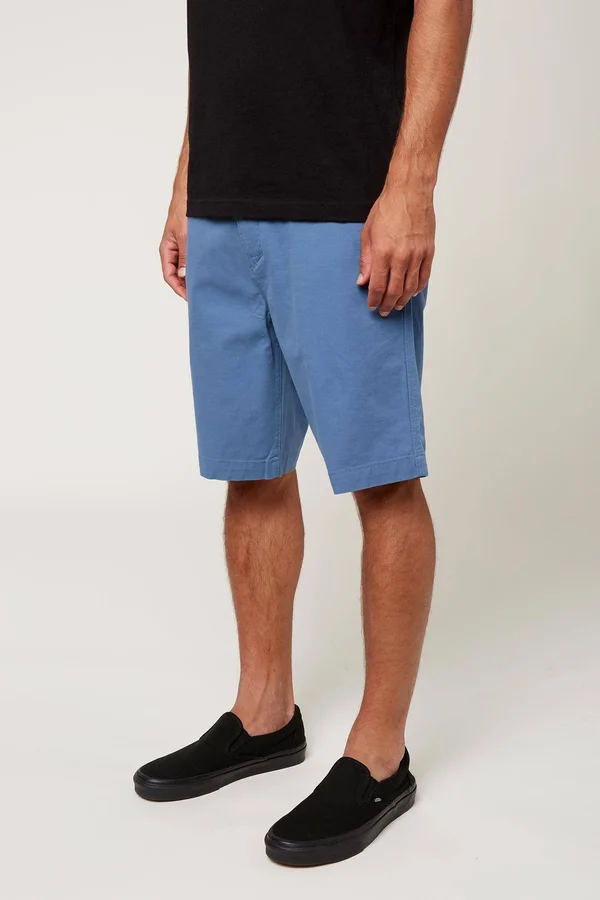 O&Neill Jay Stretch Chino 20x22 Shorts Men's Dust Blue - 29