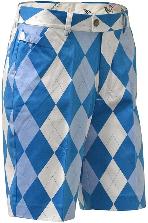 Royal & Awesome Old Tom&s Shorts Mens Golf Shorts