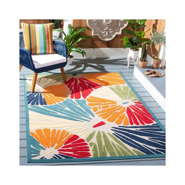Safavieh Cabana CBN356A Rug 6&7x22 Round Rug