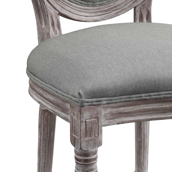 Modway Arise Vintage French Upholstered Fabric Dining Side Chair
