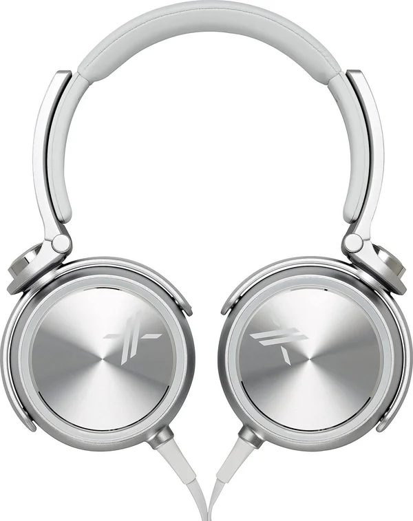 Sony MDRX05/WS Simon Cowell x Headphones (White/Silver)