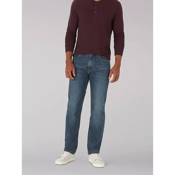 Lee Legendary Regular Straight Jeans Lieutenant (Size 35 x 34)