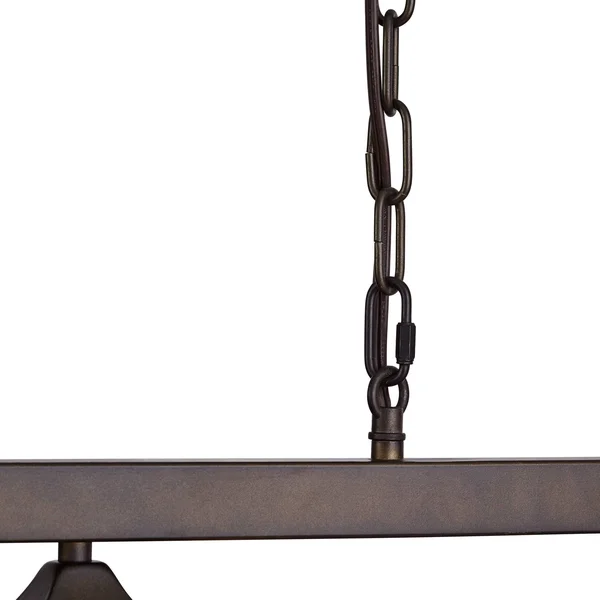 Pleske 56x22 Wide Bronze Ranier Kitchen Island Light Pendant