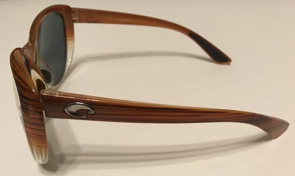 Costa Del Mar La Mar Sunglasses Wood Fade Gray 580P Lens
