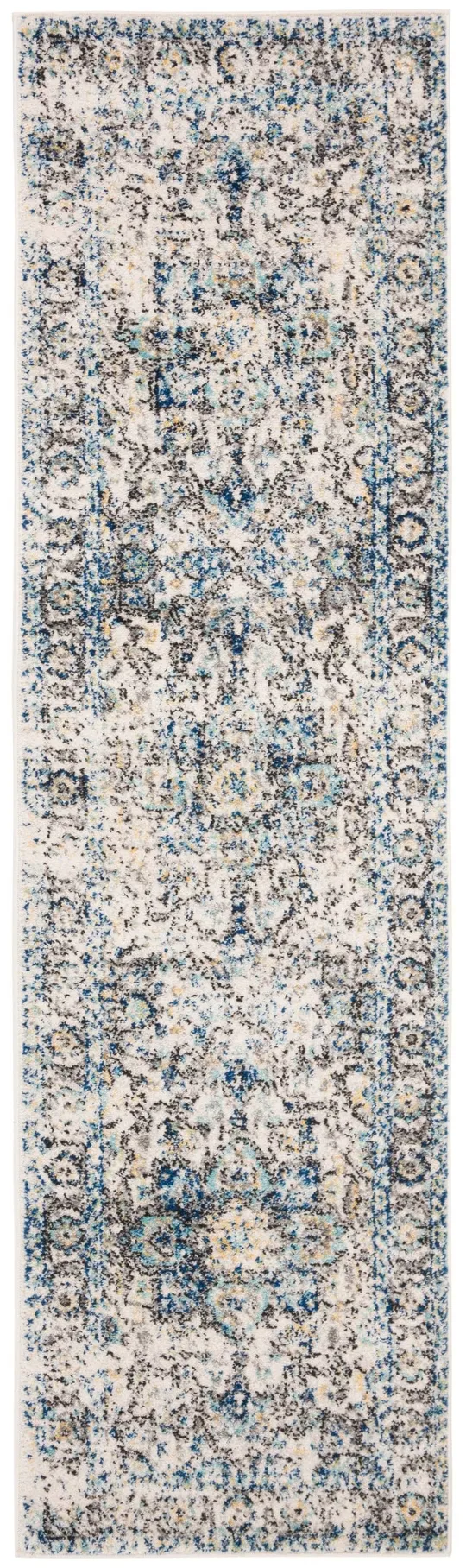 Safavieh Madison Rug Collection MAD603K - Turquoise - Ivory - 2&-3x22 x 20&