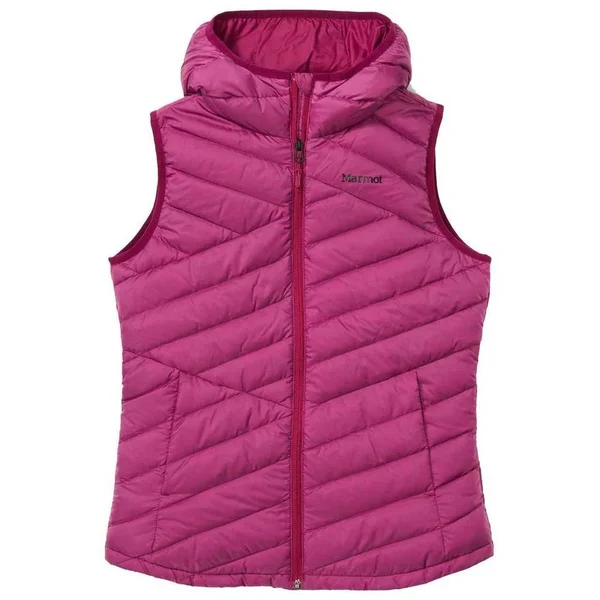 Marmot Women's Highlander Hoody Vest - Medium - Wild Rose