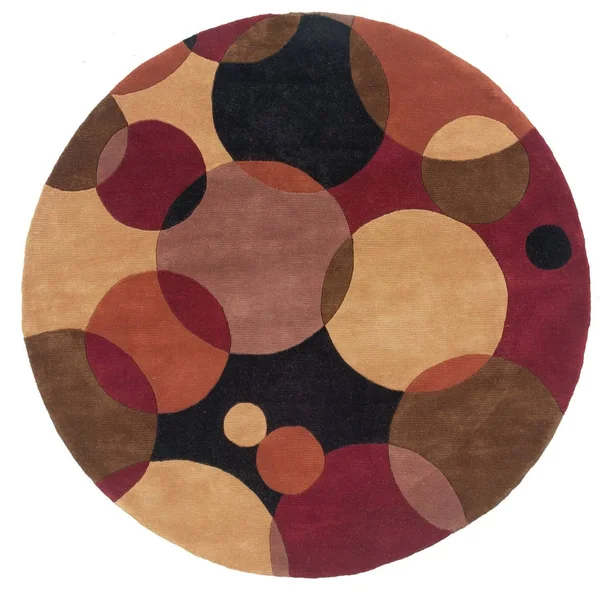 Momeni New Wave NW-37 5&9x22 x 5&9x22 Round Black Area Rug