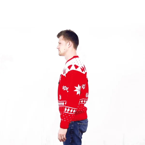 Red 3D Ugly Christmas Sweater - Adult Unisex, Size: Xs