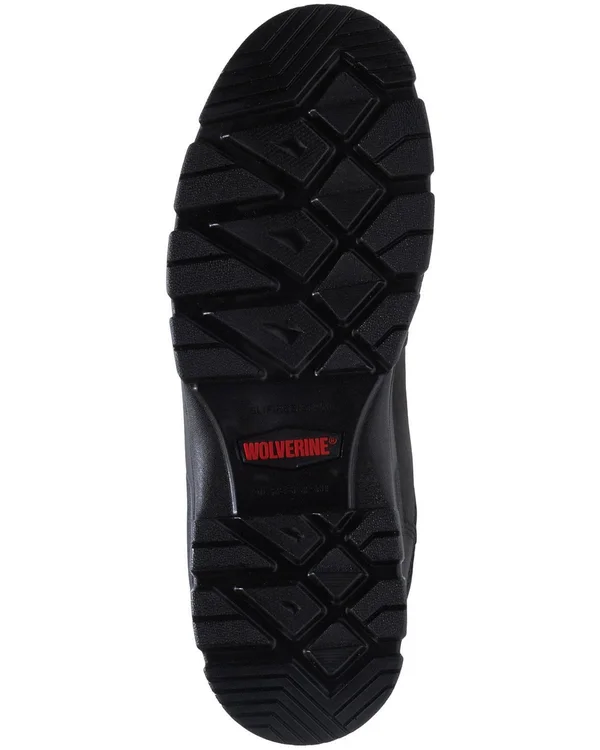 Men's Wolverine Chainhand Waterproof Soft Toe Work Boot - Size: 13, Black