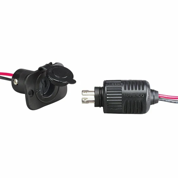 Marinco 2 Wire ConnectPro Receptacle and Plug Combo 12VCPS2