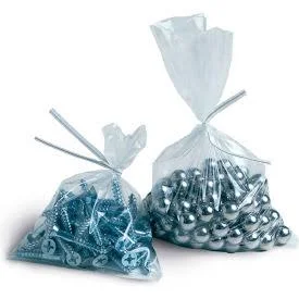 12x22 x 2x22 LDPE Lay Flat Poly Bag - 1.5 mil, Pk5000, 5DFY2