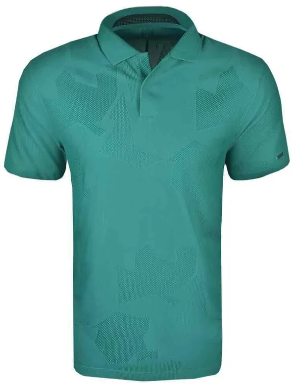 Nike Men's Tiger Woods Dri-Fit Camo Golf Polo - XL, Green