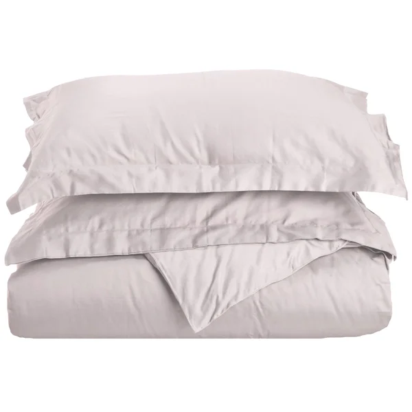 Superior Exclusive 300 Thread Count Cotton Duvet Cover Set Lilac Full/Queen