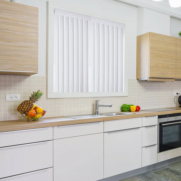 3.5x22 Room Darkening Vertical Blind - 70.5x22 W x 48x22 L - White