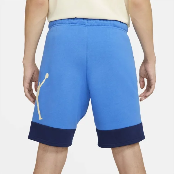 Jordan Men's Jumpman Air Fleece Basketball Shorts, XXL, Blue