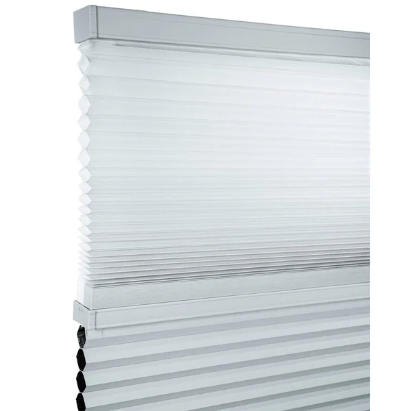 Chicology Day N& Night Cordless Cellular Shades - Grey Sheen - Gray Sheen - 55x22 x 48x22