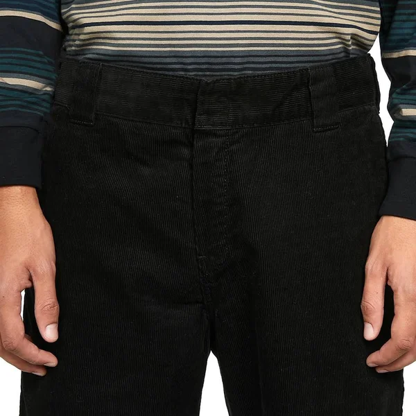Carhartt WIP Master Pant Ford Corduroy - 15 Wales, 8 oz - Black Rinsed - 30/32 - Men