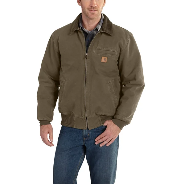 Carhartt Men's Bankston Jacket Light Brown - Small - Men's Work Jackets at Academy Sports