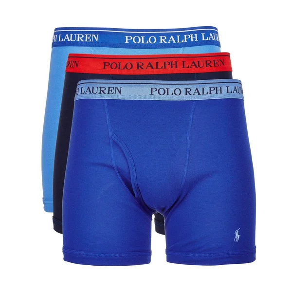 Polo Ralph Lauren Assorted Long Leg Boxer Briefs 3-Pack - M