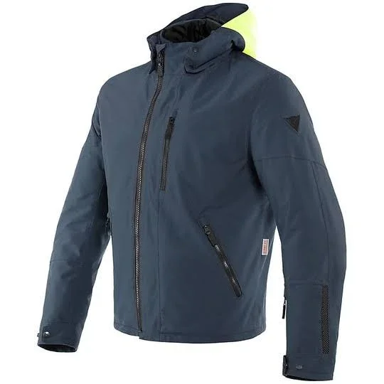 Dainese Mayfair D-Dry Jacket Yellow/Ebony 56