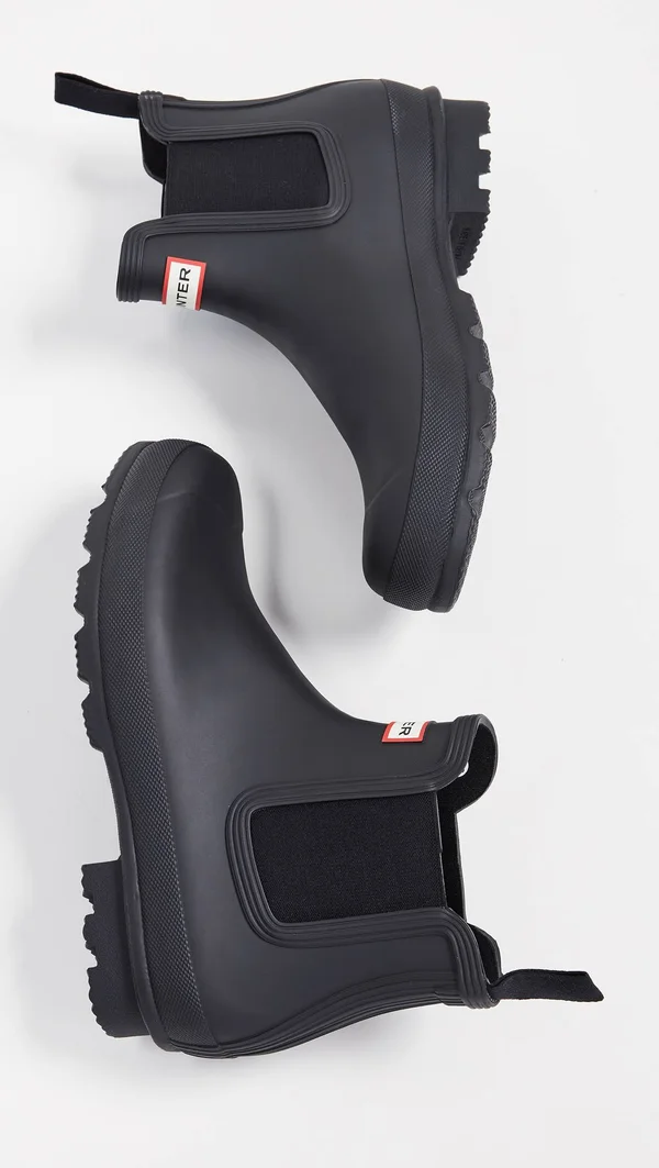 Hunter Original Chelsea Boot (Black) Men's Boots